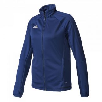 wholesale nfl raiders jerseys adidas Women\'s Tiro 17 Training Soccer Jacket -  Blue cheep nfl jerseys